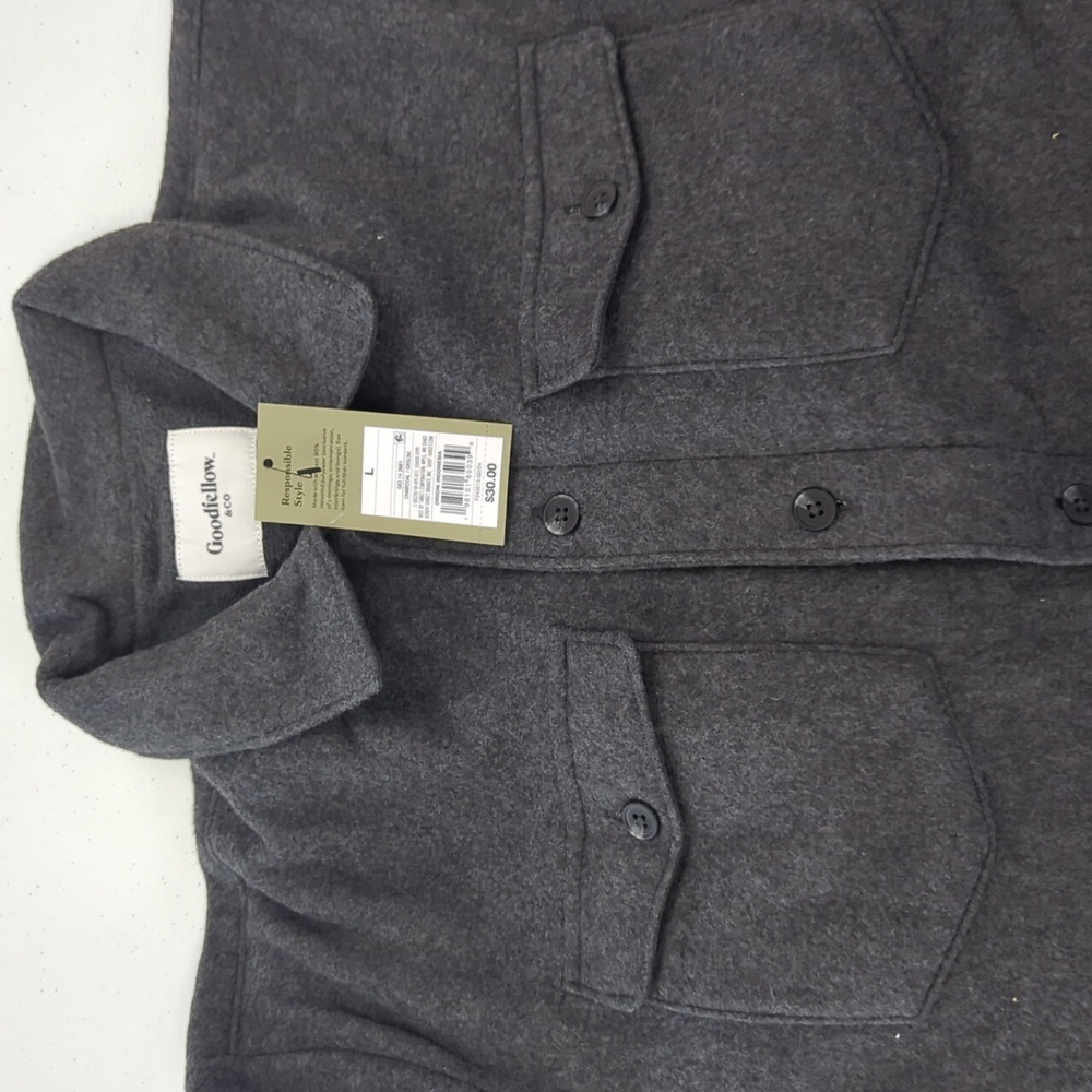 Goodfellow & Co Men's Charcoal Shirt Jacket